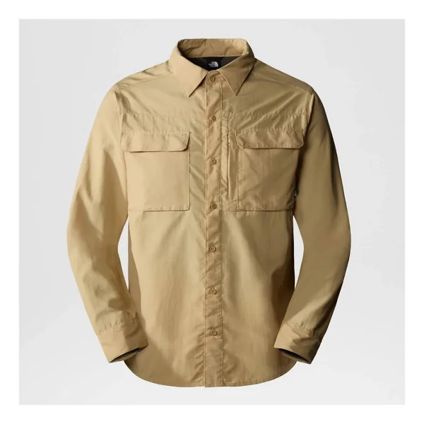 The North Face Sequoia NF0A8FU5LK51 Uzun Kollu Bej Erkek Gömlek - Görsel 8