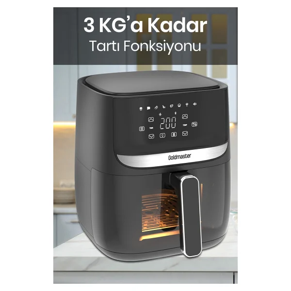 Goldmaster Bella GM7420 5.7 lt Yağsız Fritöz - Görsel 4