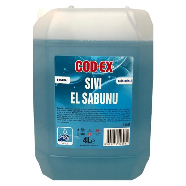Cod-Ex Angel Sıvı El Sabunu 4 lt - Görsel 4