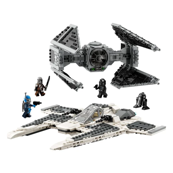 Lego 75348 Star Wars Mandalorian Fang Fighter TIE Interceptor'a Karşı - Görsel 4