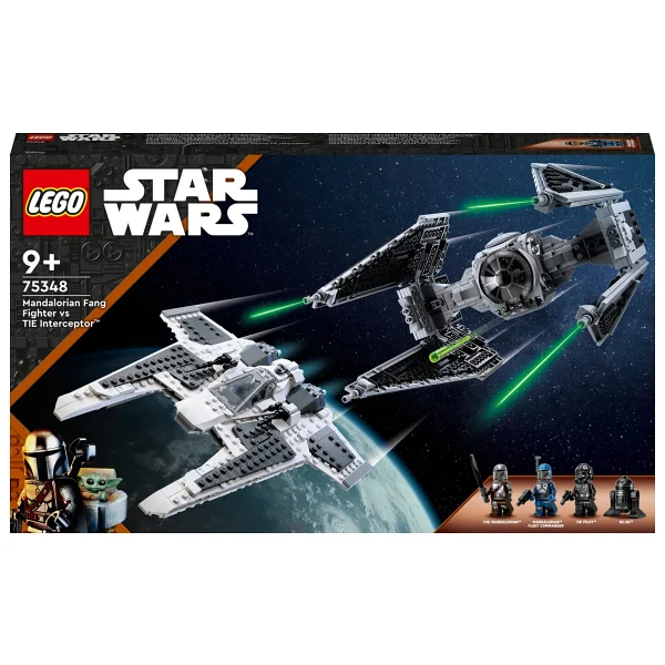 Lego 75348 Star Wars Mandalorian Fang Fighter TIE Interceptor'a Karşı - Görsel 3