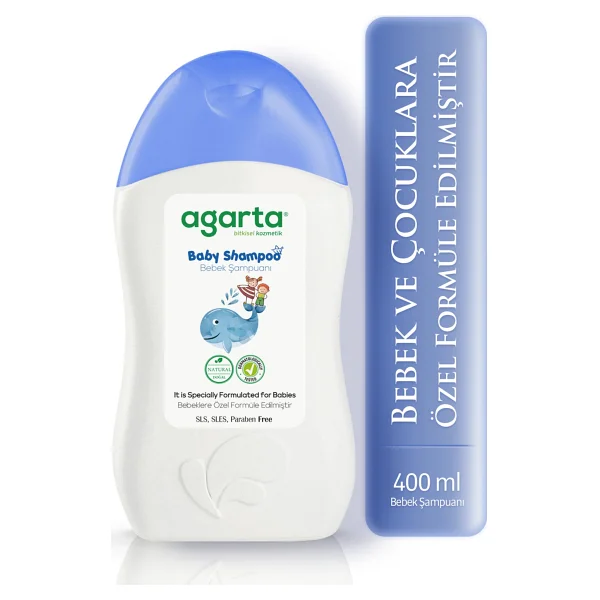Agarta Doğal Erkek Bebek Şampuanı 400 ml - Görsel 3