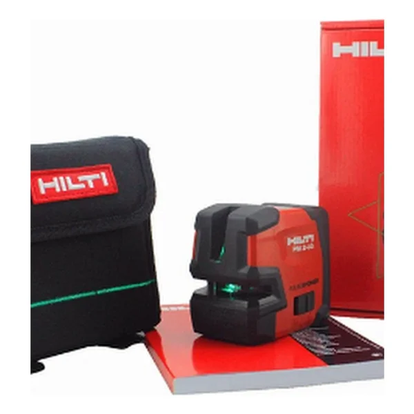 Hilti Çizgisel Lazer Pm 2-Lg ( Yeşil Çizgi ) + Duvar Askısı (Mıknatıslı) Pma 90 - Görsel 5