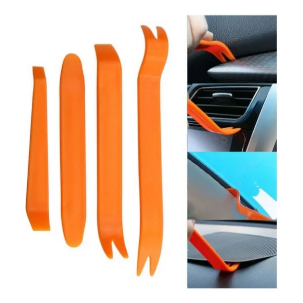 Bastore Oto Teyp Döşeme Trim Sökme Kapı Döşeme Trim Sökme Aparatı 4lü Set - Görsel 4
