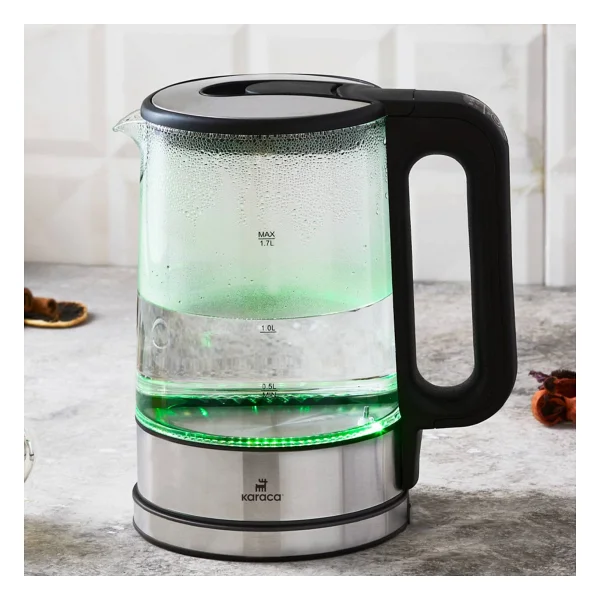 Karaca 2205 Led Işıklı 2200 W 1.7 lt Cam Kettle - Görsel 4