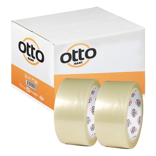 Otto 45 x 100 Metre Açık Turuncu Güçlü Yapıştırma Özellikli Koli Bandı - Görsel 2