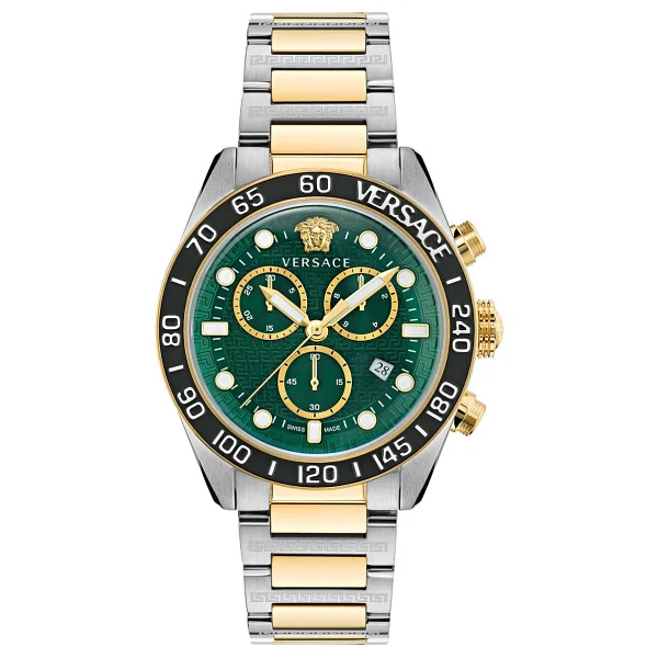 Versace Greca Dome Chrono VRSCVE6K00423 Erkek Kol Saati - Görsel 9