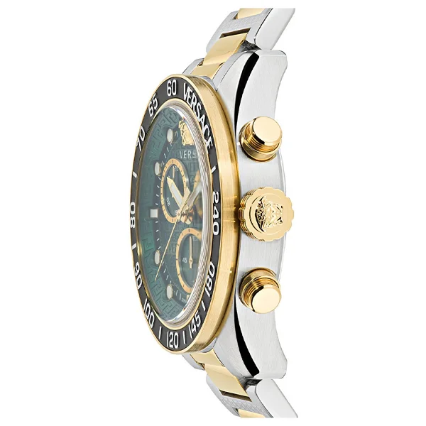 Versace Greca Dome Chrono VRSCVE6K00423 Erkek Kol Saati - Görsel 10