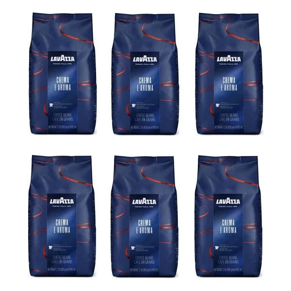 Lavazza Crema E Aroma Espresso Çekirdek Kahve 1 kg 6'lı - Görsel 3