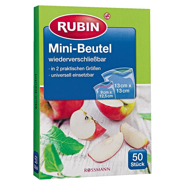 Rubin İki Farklı Boy Buzdolabı Poşeti 25'li 50 Adet - Görsel 5