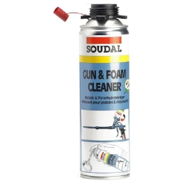 Soudal Gun Foam Cleaner Köpük Temizleyici 500Ml - Şeffaf - Görsel 2
