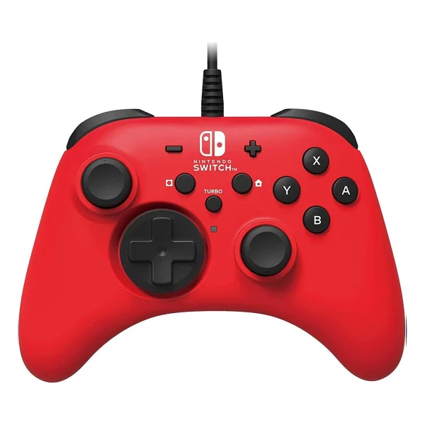 Hori Nintendo Switch Pro Controller Kablolu Oyun Kolu Lisanslı Mavi - Görsel 5