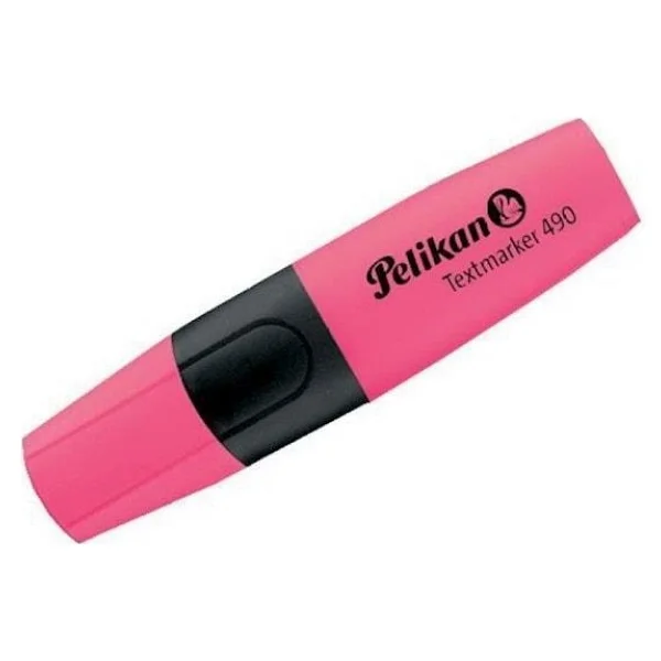 Pelikan 490 Textmarker Pembe Fosforlu Kalem - Görsel 3