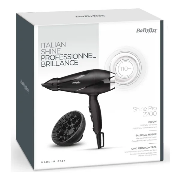 Babyliss 6713DE Shine Pro 2200 W Saç Kurutma Makinesi - Görsel 6