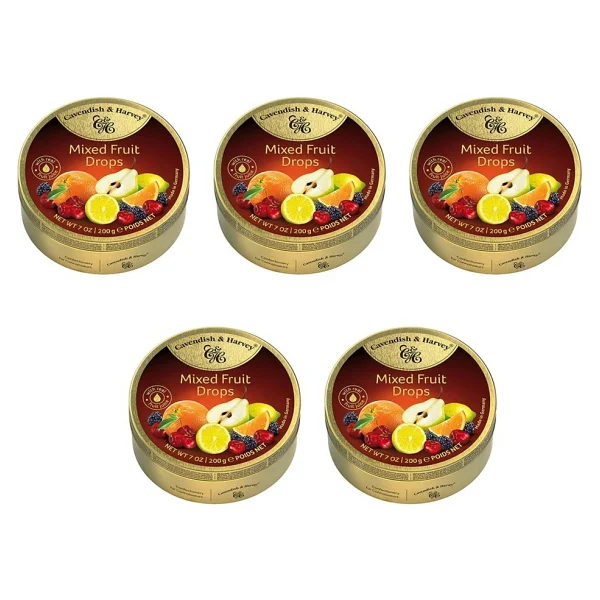 Cavendish & Harvey Mixed Fruit Drops Atıştırmalık 200 gr - Görsel 4