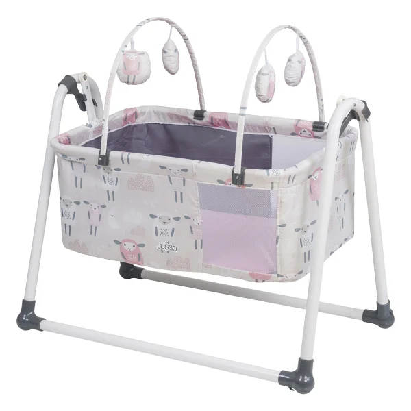 Jusso Cute Sheep Sallanır Bebek Beşiği - Görsel 2