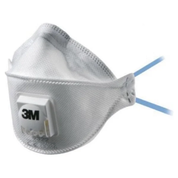 3M Aura 9322 Plus FFP2 NR D Ventilli Solunum Maskesi - Görsel 2