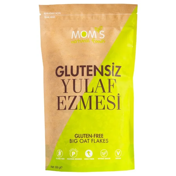 Mom's Natural Foods Glutensiz Yulaf Ezmesi 300 gr - Görsel 2