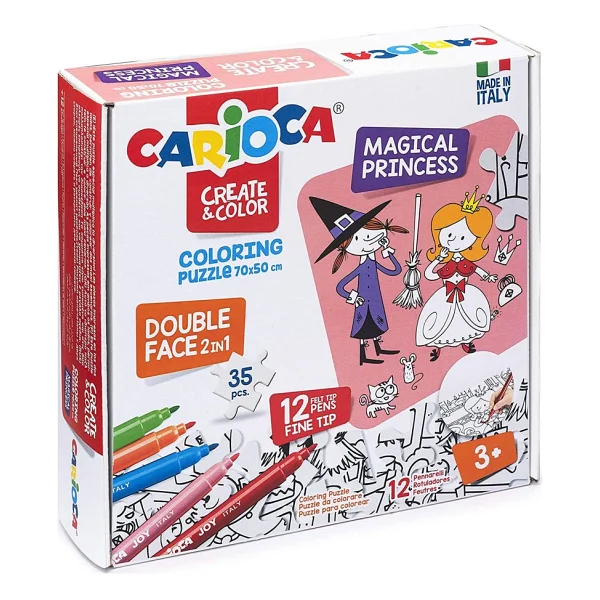 Carioca Birello Süper Yıkanabilir Çift Taraflı 30'lu Keçeli Kalem Seti - Görsel 3