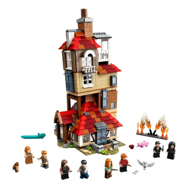 Lego 75980 Harry Potter Attack on The Burrow - Görsel 2