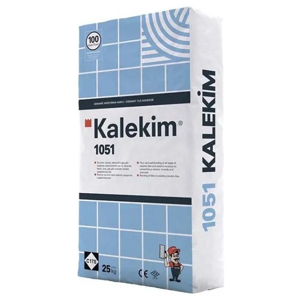 Kalekim 1051 Seramik Yapıştırıcısı 25 kg Gri - Görsel 2