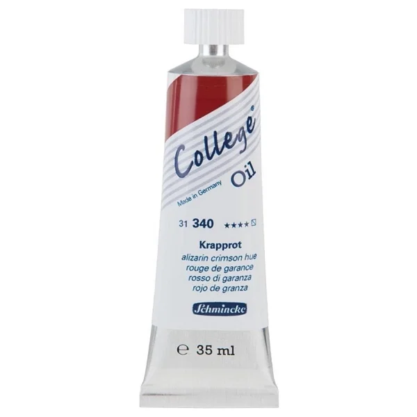 Schmincke College 35 ml 340 Alizarin Crimson Hue Yağlı Boya - Görsel 4