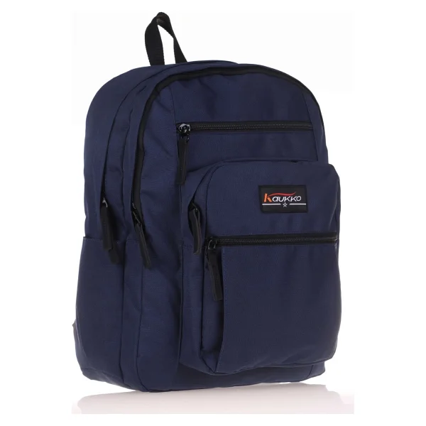 Kaukko K1433 Full Pocket Mor Okul Sırt Çantası - Görsel 6