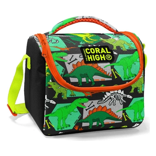 Coral High 11832 Dinozor Desenli Termoslu Beslenme Çantası - Görsel 2
