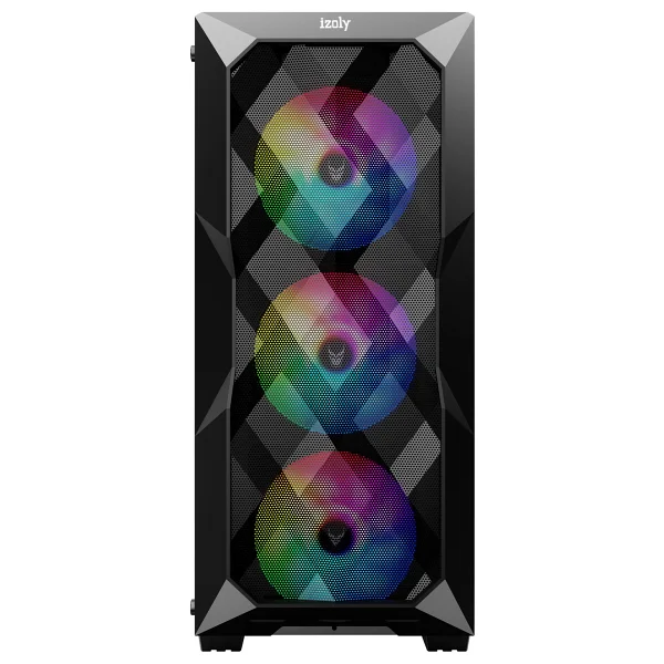 Izoly Midgard RGB 3 Fanlı 500 W ATX Oyuncu Kasası - Görsel 3