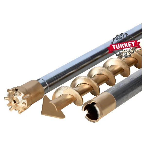 Aks T-1 Benzinli El Sondaj Makinası Profesyonel Set - Görsel 3
