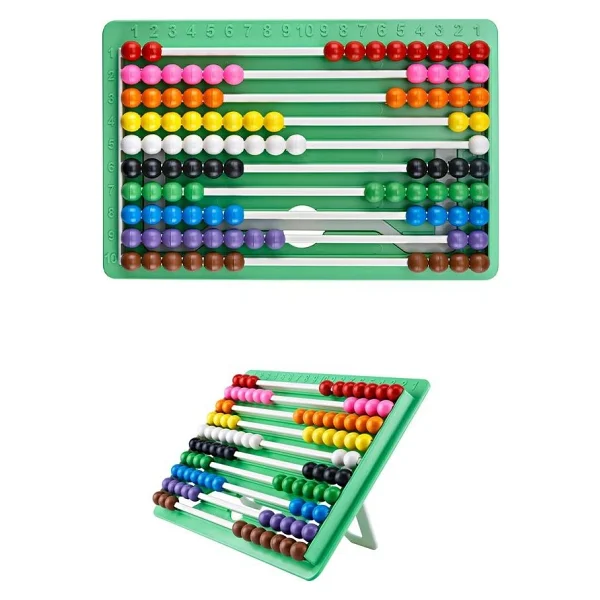 Artlantis Raylı Mishap Yeşil Renk 1 Adet Sayı Sayma Boncuğu Lüks Renkli Abaküs Okul Öncesi 1. Sınıflar Için - Standart - 15x23 cm - Görsel 4