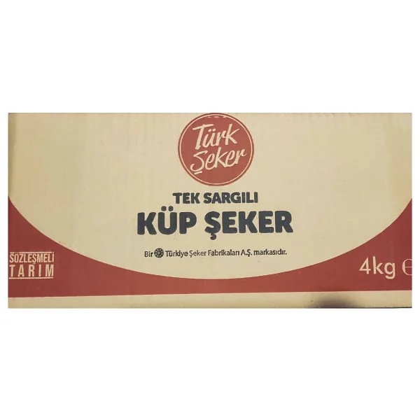 Türkşeker Tek Sargılı Küp Şeker 4 kg - Görsel 2