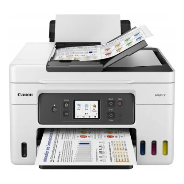 Canon Maxify GX3040 Wi-Fi + Tarayıcı + Fotokopi Renkli Çok Fonksiyonlu Tanklı Mürekkep Püskürtmeli Yazıcı - Görsel 2