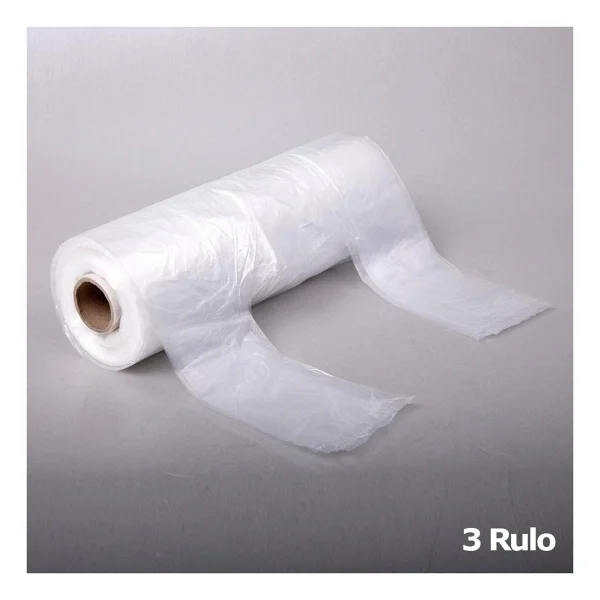 Arma Rulo Şeffaf Market Poşet Torba - Hışır Atlet Poşet - Küçük Boy - 200 Adetlik 20 Rulo / Koli - Görsel 2