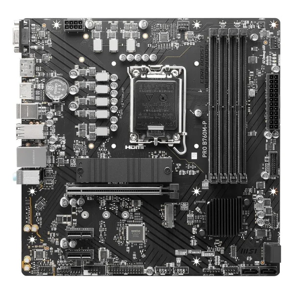 MSI Pro B760M-P Intel LGA1700 DDR5 Micro ATX Anakart - Görsel 10