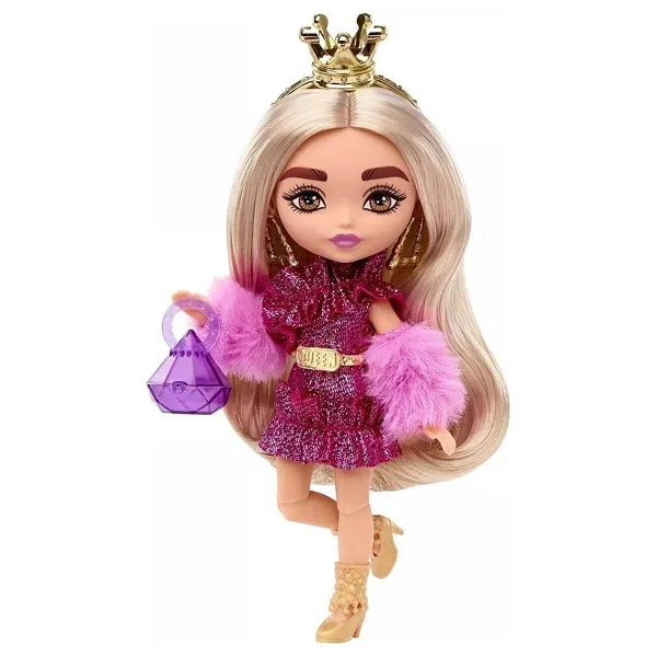 Barbie Extra Mini Bebek Mavi Saçlı HGP65 - Görsel 10