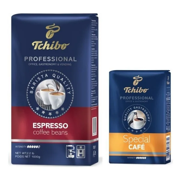 Tchibo Profesional Espresso Çekirdek Kahve 1 kg + Tchibo Profesional Special Filtre Kahve 250 gr - 1,2 kg - Görsel 2