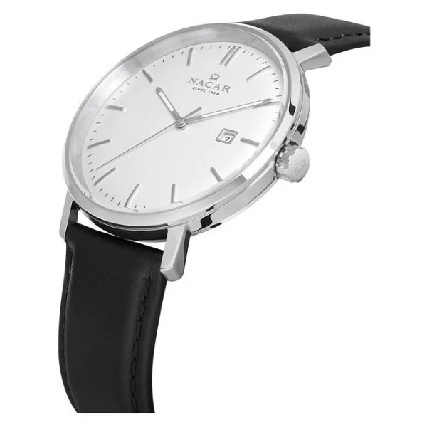 Nacar NC34-29B637-AWL1-SET Siyah-Gümüş Erkek Kol Saati - Görsel 5