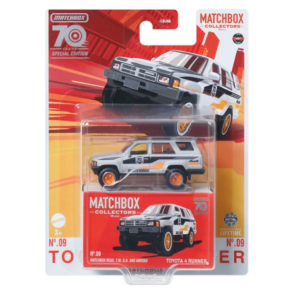 Matchbox 70. Yıla Özel Toyota 4 Runner Koleksiyon Aracı HLJ67 - Görsel 2
