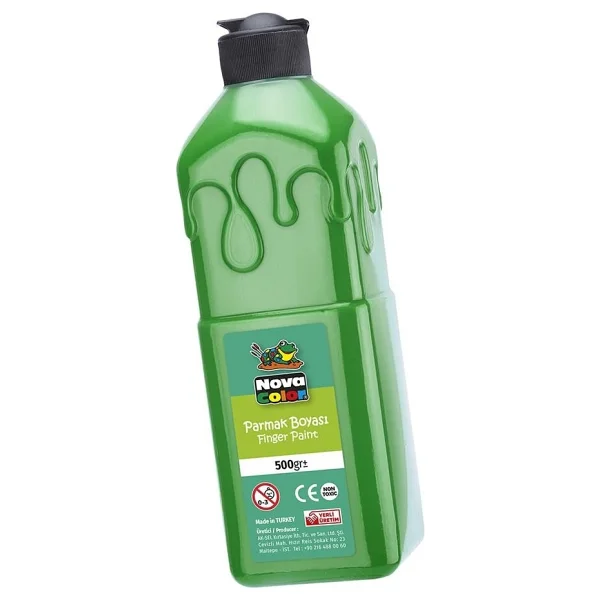 Nova Color 500 gr Beyaz Parmak Boyası - Görsel 7