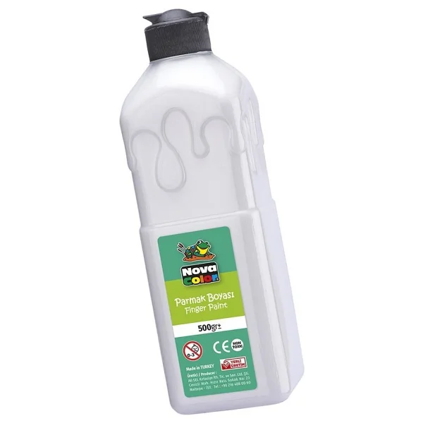 Nova Color 500 gr Beyaz Parmak Boyası - Görsel 3