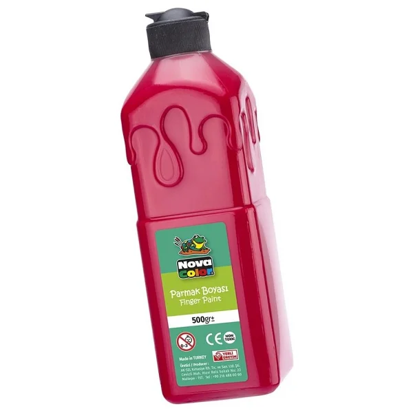 Nova Color 500 gr Beyaz Parmak Boyası - Görsel 6