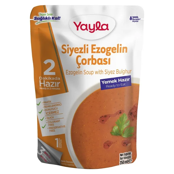 Yayla Hazır Siyezli Ezogelin Çorbası 250 gr - Görsel 3