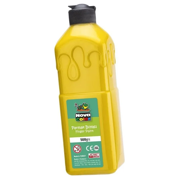 Nova Color 500 gr Beyaz Parmak Boyası - Görsel 2