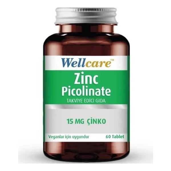 Wellcare Çinko Pikolinat 15 mg 60 Tablet - Görsel 5
