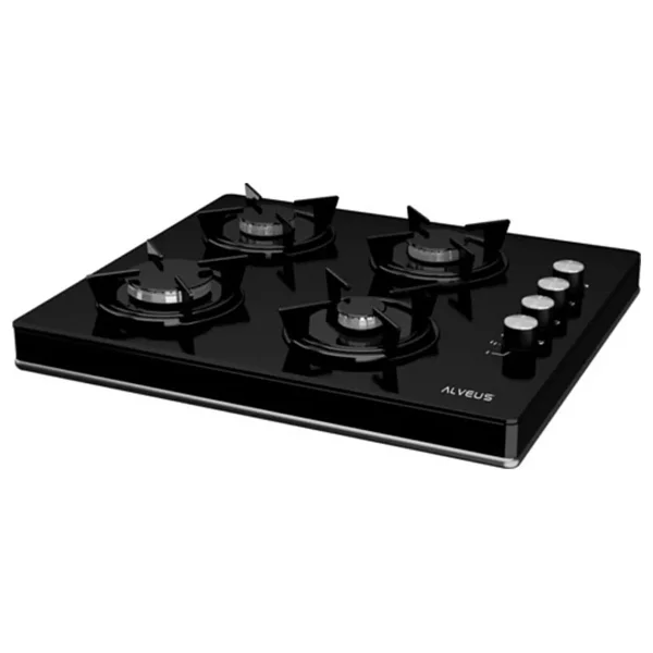 Alveus GLS 640 Siyah Cam Ankastre Ocak - Görsel 7
