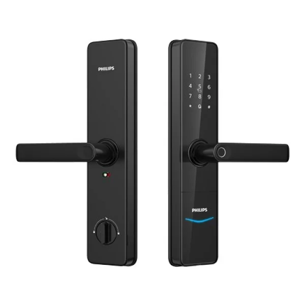 Philips DDL603E-5HWS Parmak İzli Şifreli Kollu Akıllı Kapı Kilidi - Görsel 8