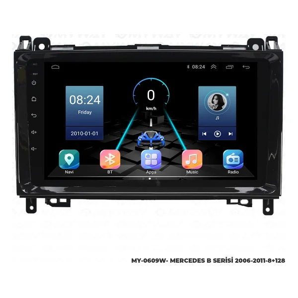 Myway Mercedes B Serisi B150-B180-B200 Android Multimedya Carplay Navigasyon Ekran - 8gb RAM+128GB HDD - Görsel 3