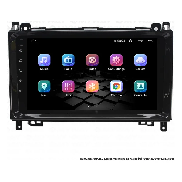Myway Mercedes B Serisi B150-B180-B200 Android Multimedya Carplay Navigasyon Ekran - 8gb RAM+128GB HDD - Görsel 2