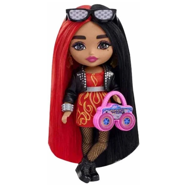 Barbie Extra Mini Bebek Mavi Saçlı HGP65 - Görsel 8
